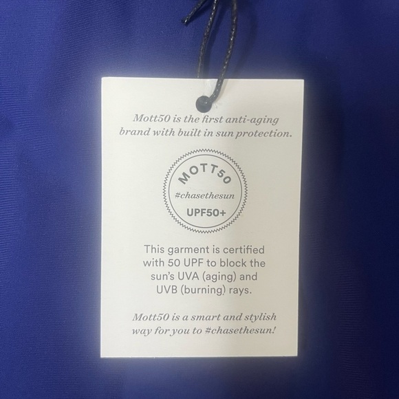 MOTT50 Blue Kate Swim Shirt - Picture 5 of 6